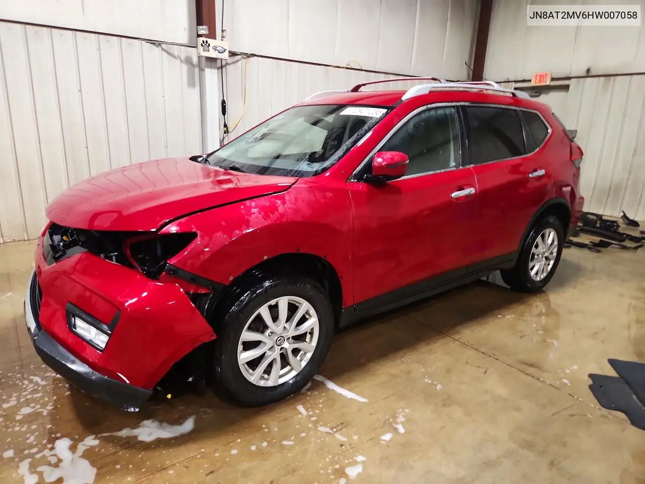 NISSAN ROGUE 2017, VIN JN8AT2MV6HW007058
