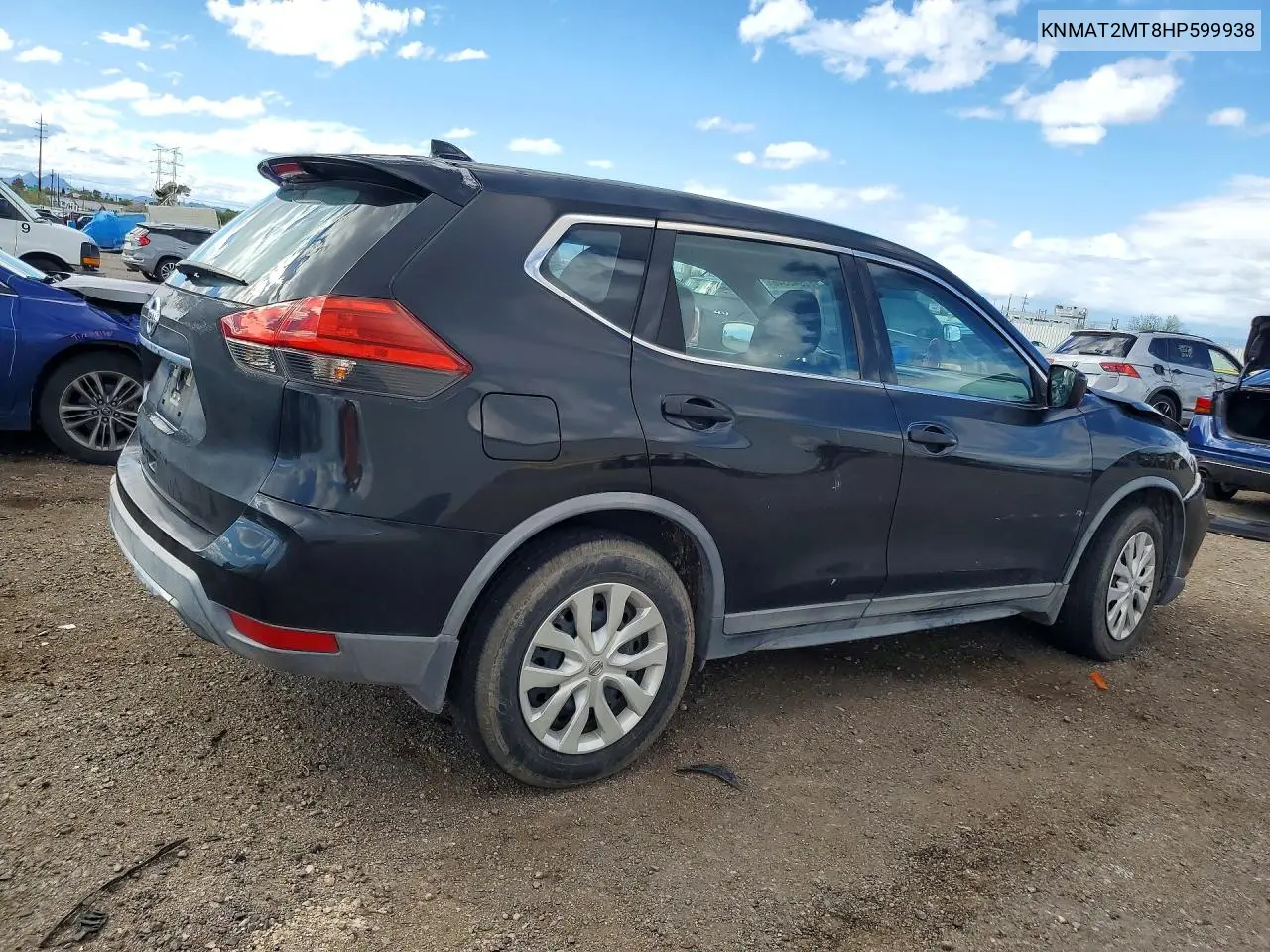2017 NISSAN ROGUE VIN KNMAT2MT8HP599938 — фото 3