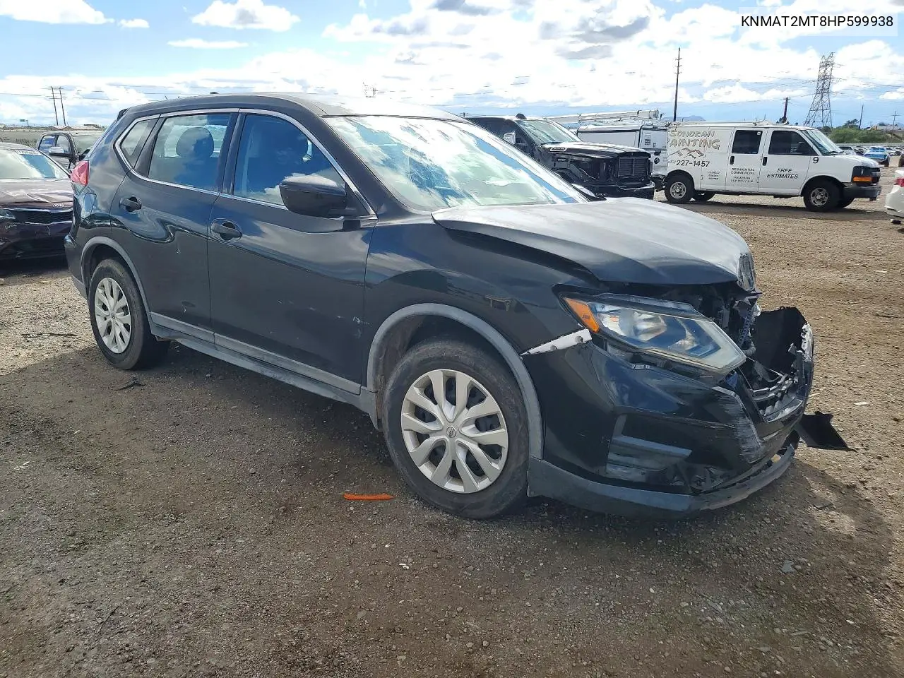 2017 NISSAN ROGUE VIN KNMAT2MT8HP599938 — фото 4