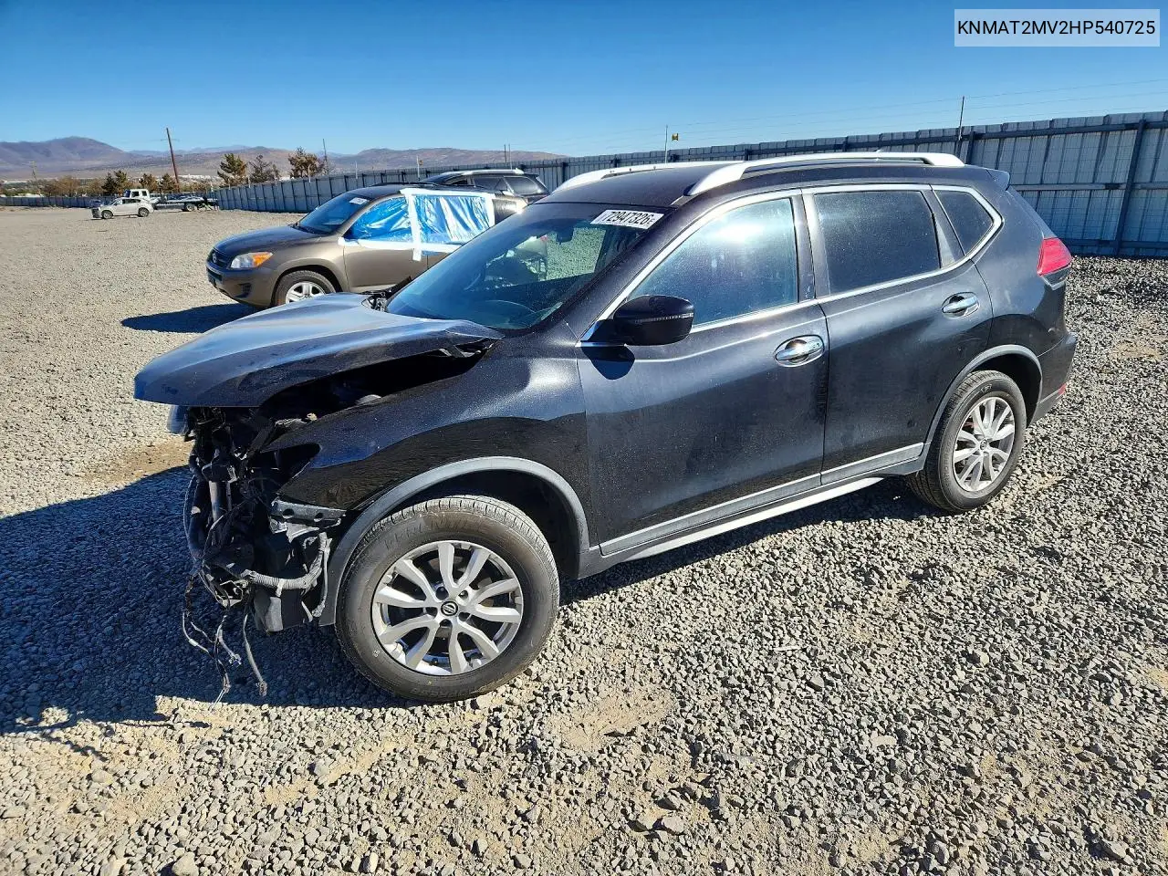 NISSAN ROGUE 2017, VIN KNMAT2MV2HP540725