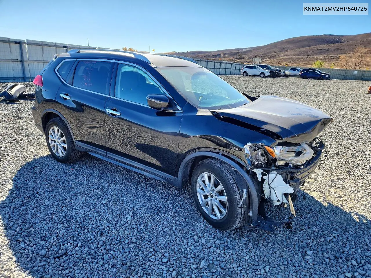 2017 NISSAN ROGUE VIN KNMAT2MV2HP540725 — фото 4