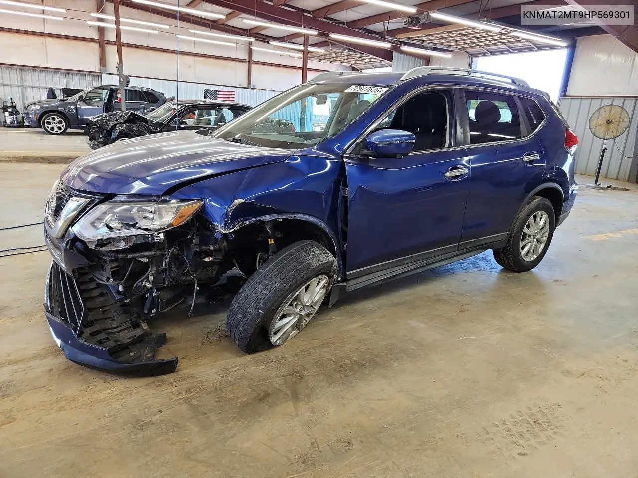 NISSAN ROGUE 2017, VIN KNMAT2MT9HP569301