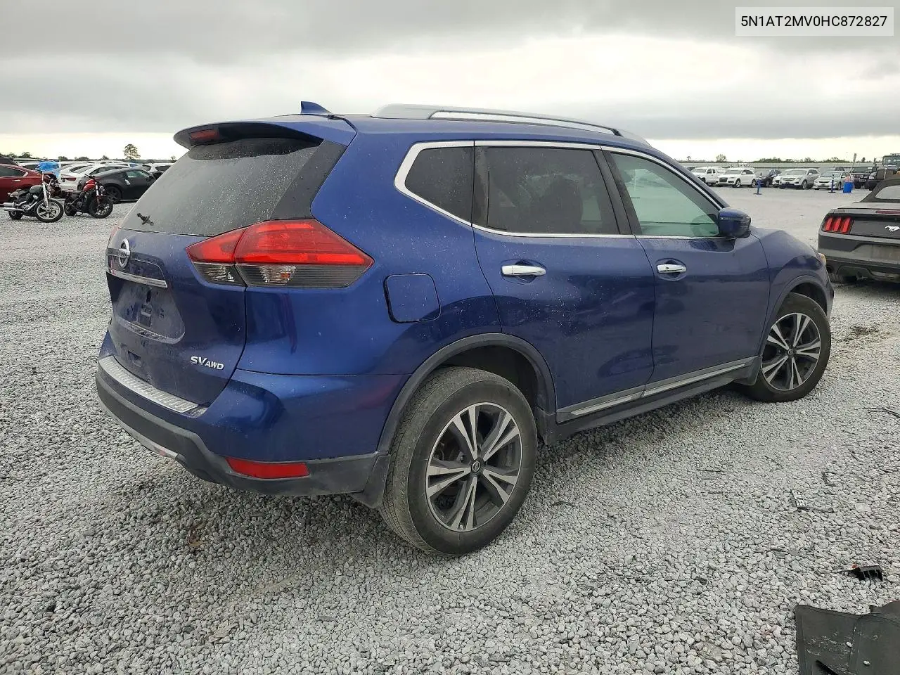 2017 NISSAN ROGUE VIN 5N1AT2MV0HC872827 — фото 3
