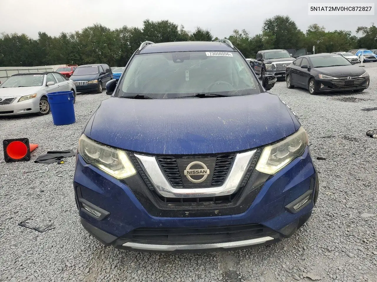 2017 NISSAN ROGUE VIN 5N1AT2MV0HC872827 — фото 5