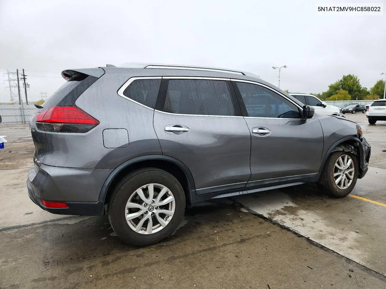 2017 NISSAN ROGUE VIN 5N1AT2MV9HC858022 — фото 3