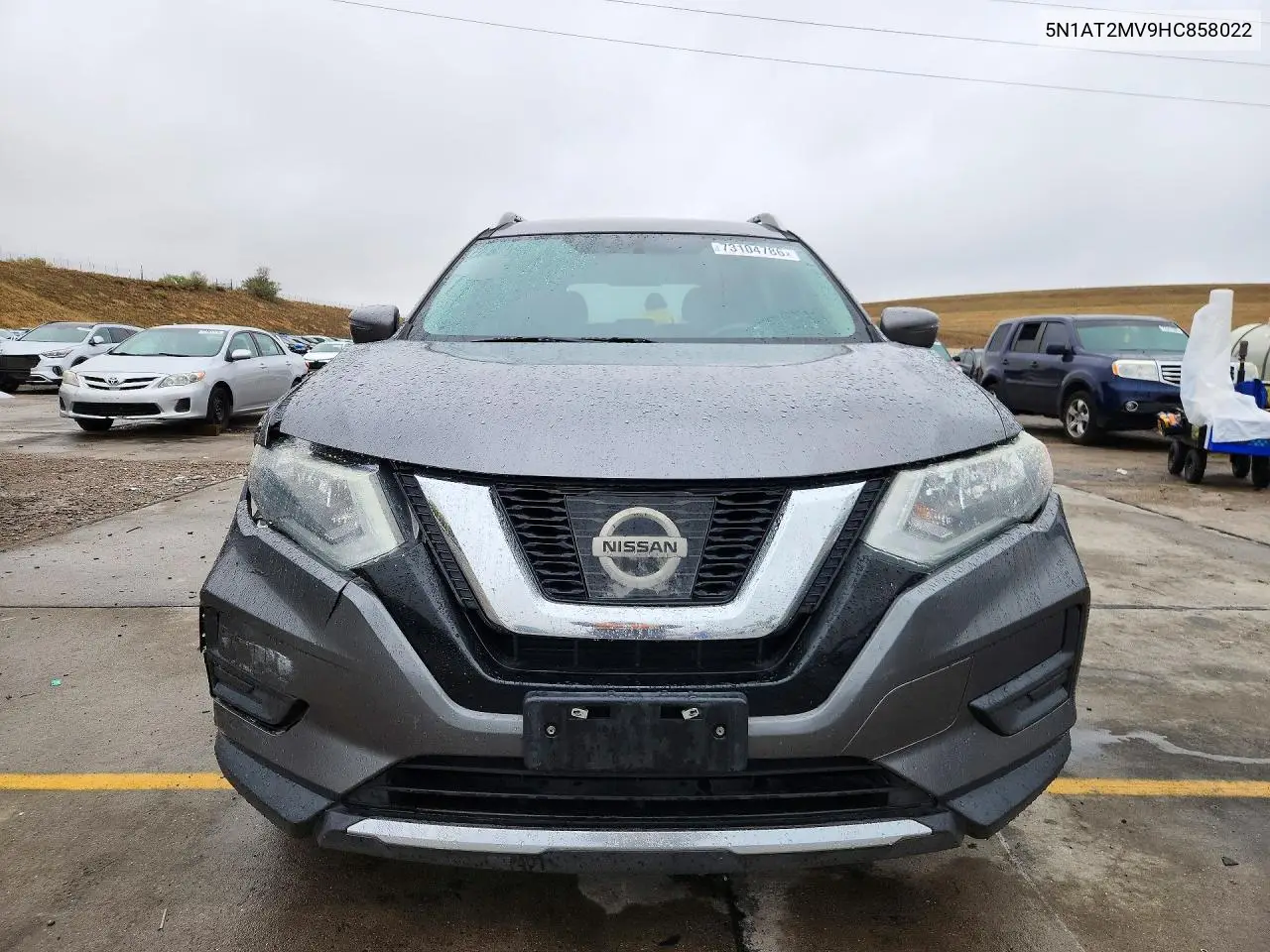 2017 NISSAN ROGUE VIN 5N1AT2MV9HC858022 — фото 5