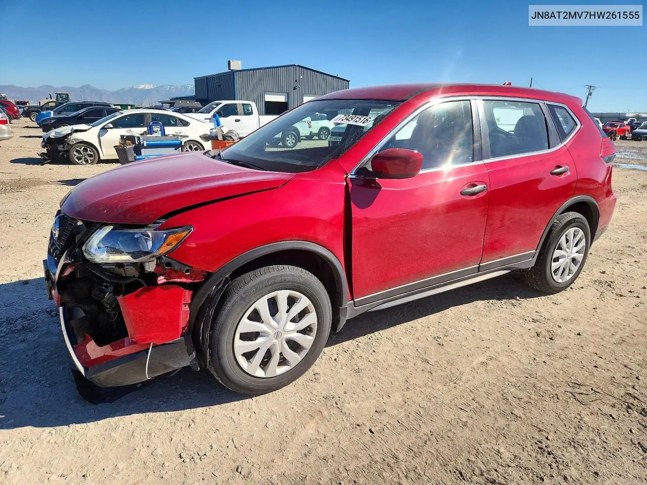 NISSAN ROGUE 2017, VIN JN8AT2MV7HW261555