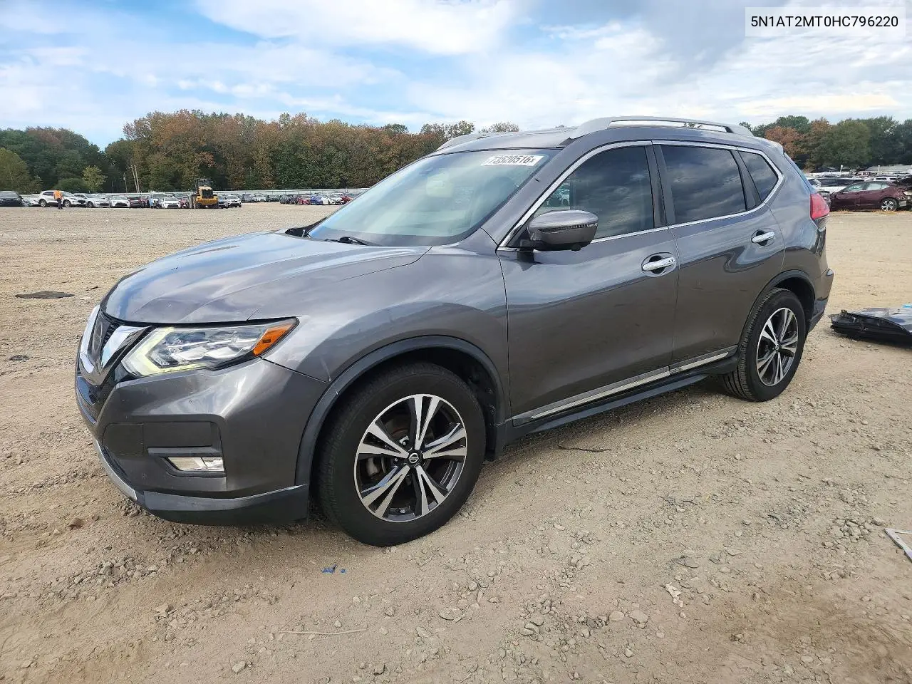 NISSAN ROGUE 2017, VIN 5N1AT2MT0HC796220