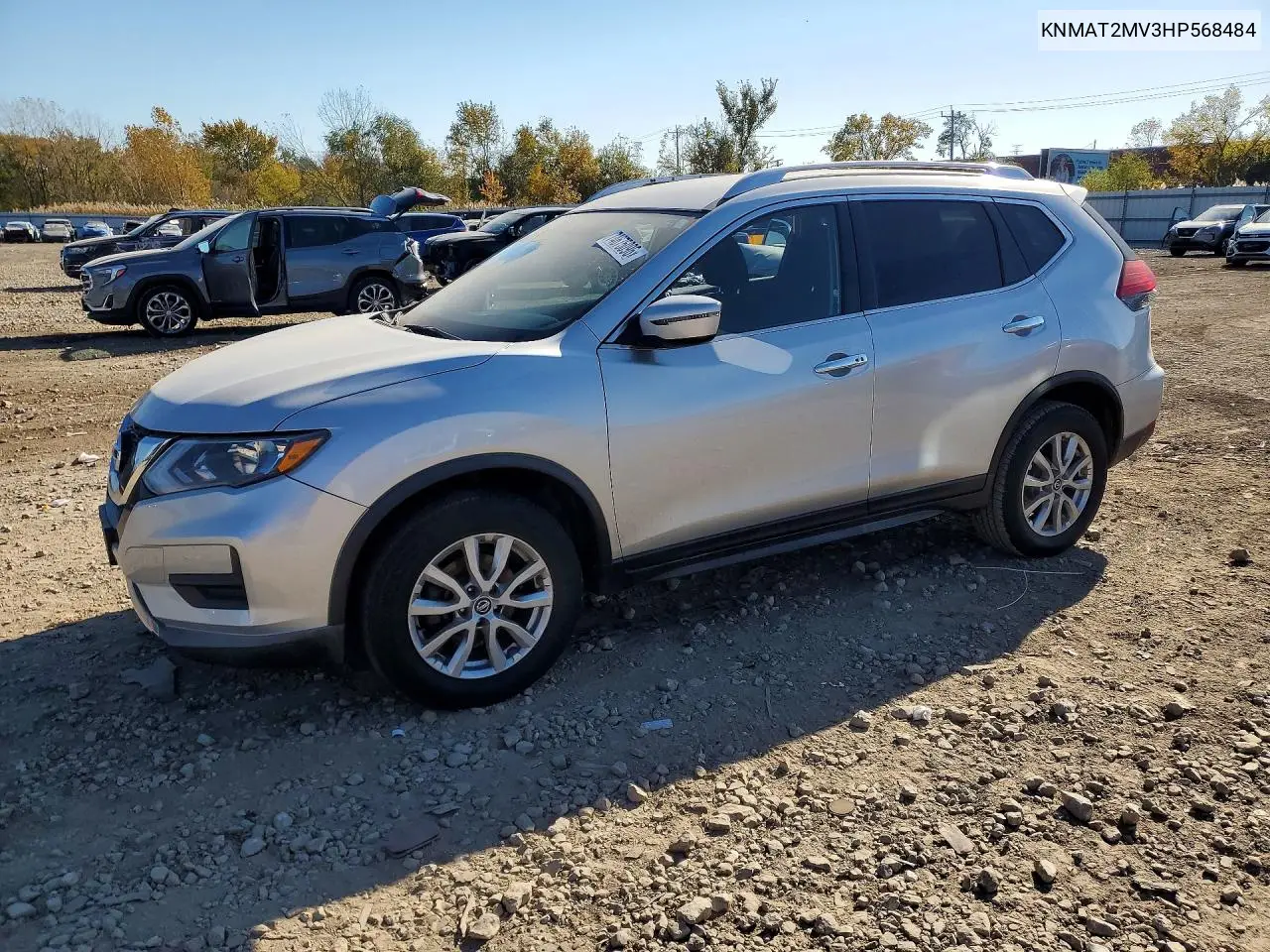 NISSAN ROGUE 2017, VIN KNMAT2MV3HP568484
