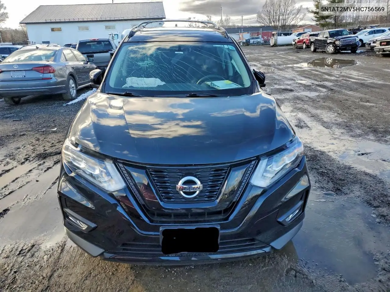 2017 NISSAN ROGUE VIN 5N1AT2MV5HC756569 — фото 5