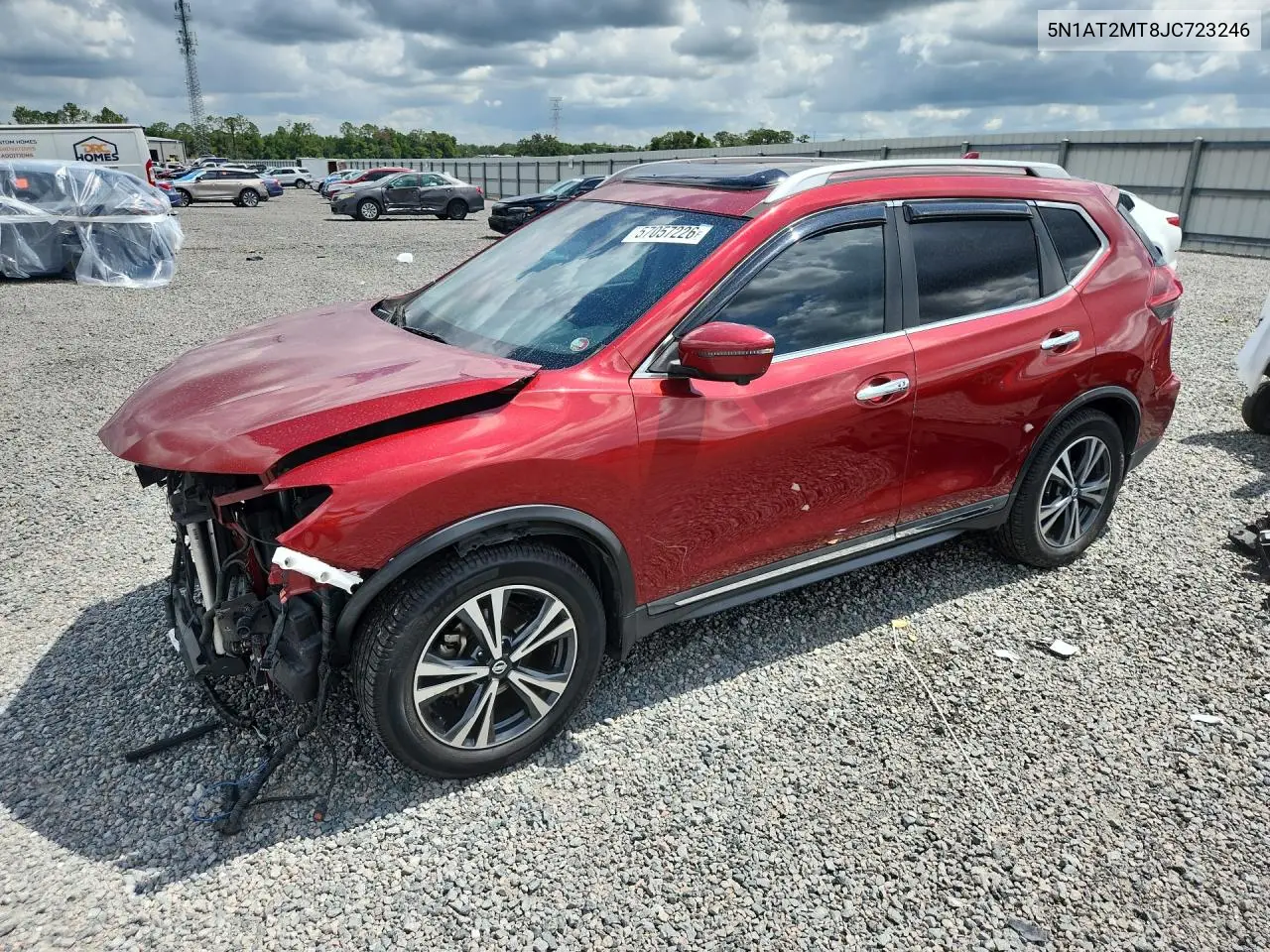 2018 NISSAN ROGUE VIN 5N1AT2MT8JC723246 — фото 2