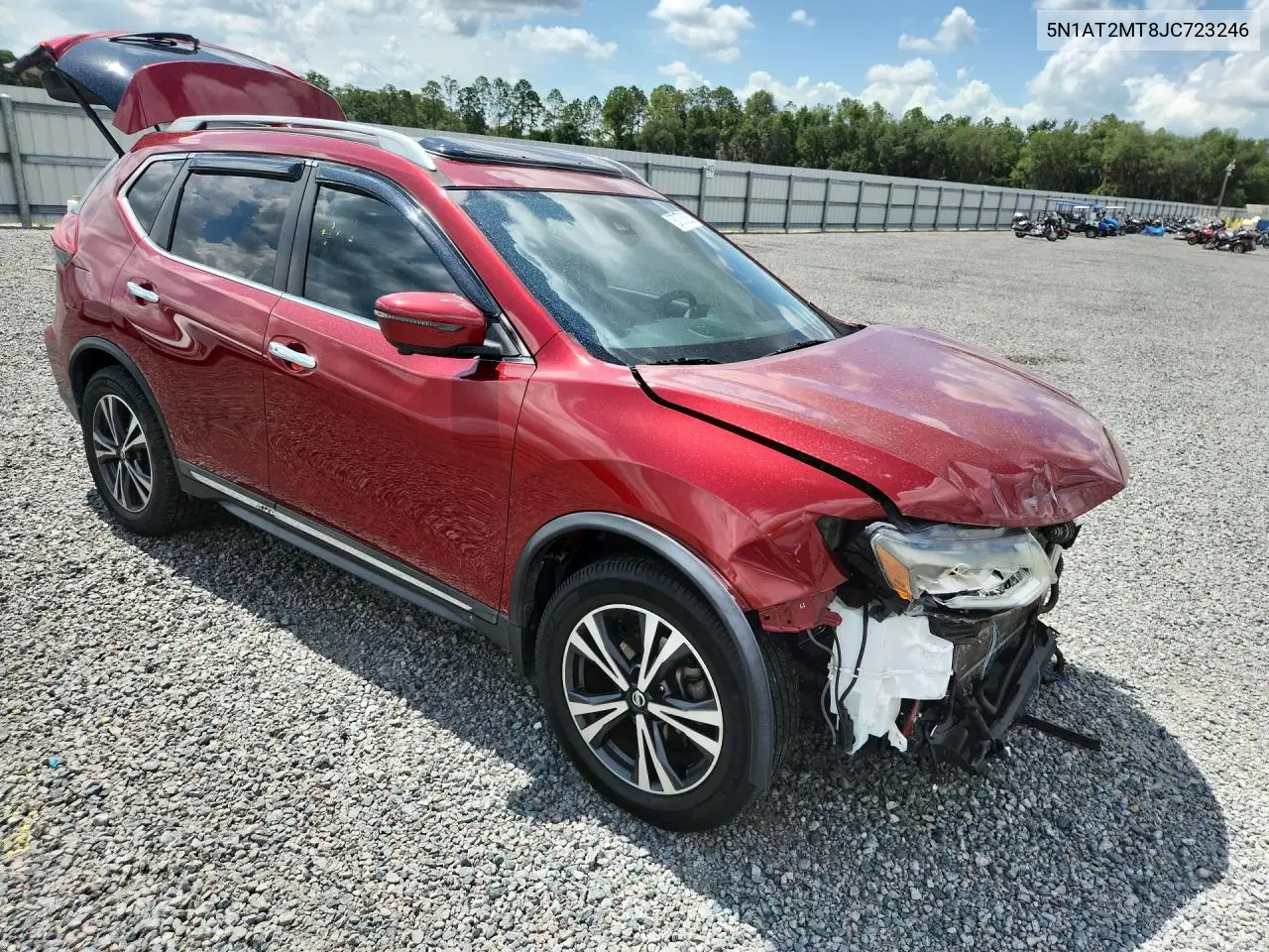 NISSAN ROGUE 2018, VIN 5N1AT2MT8JC723246