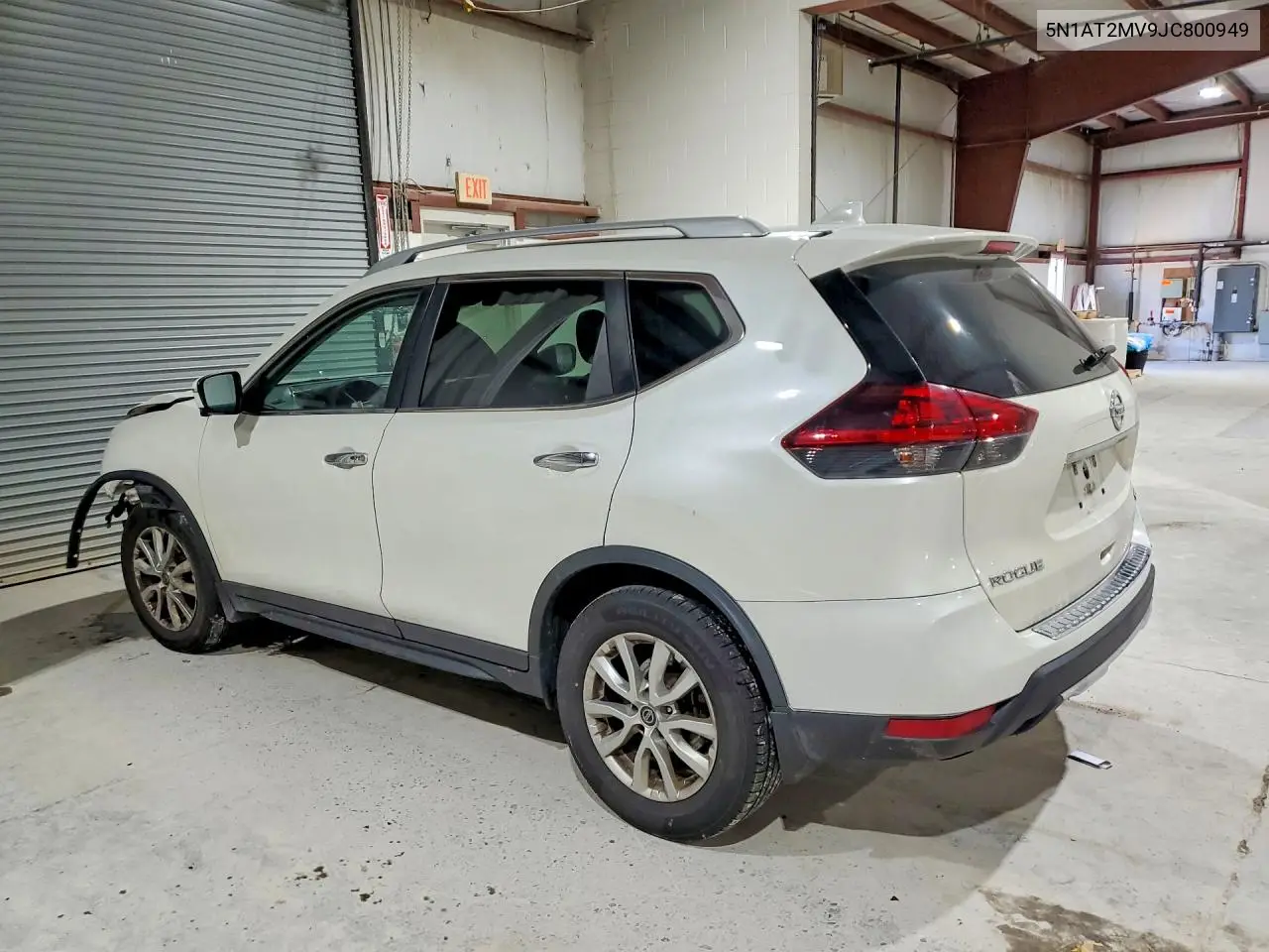 2018 NISSAN ROGUE VIN 5N1AT2MV9JC800949 — фото 2