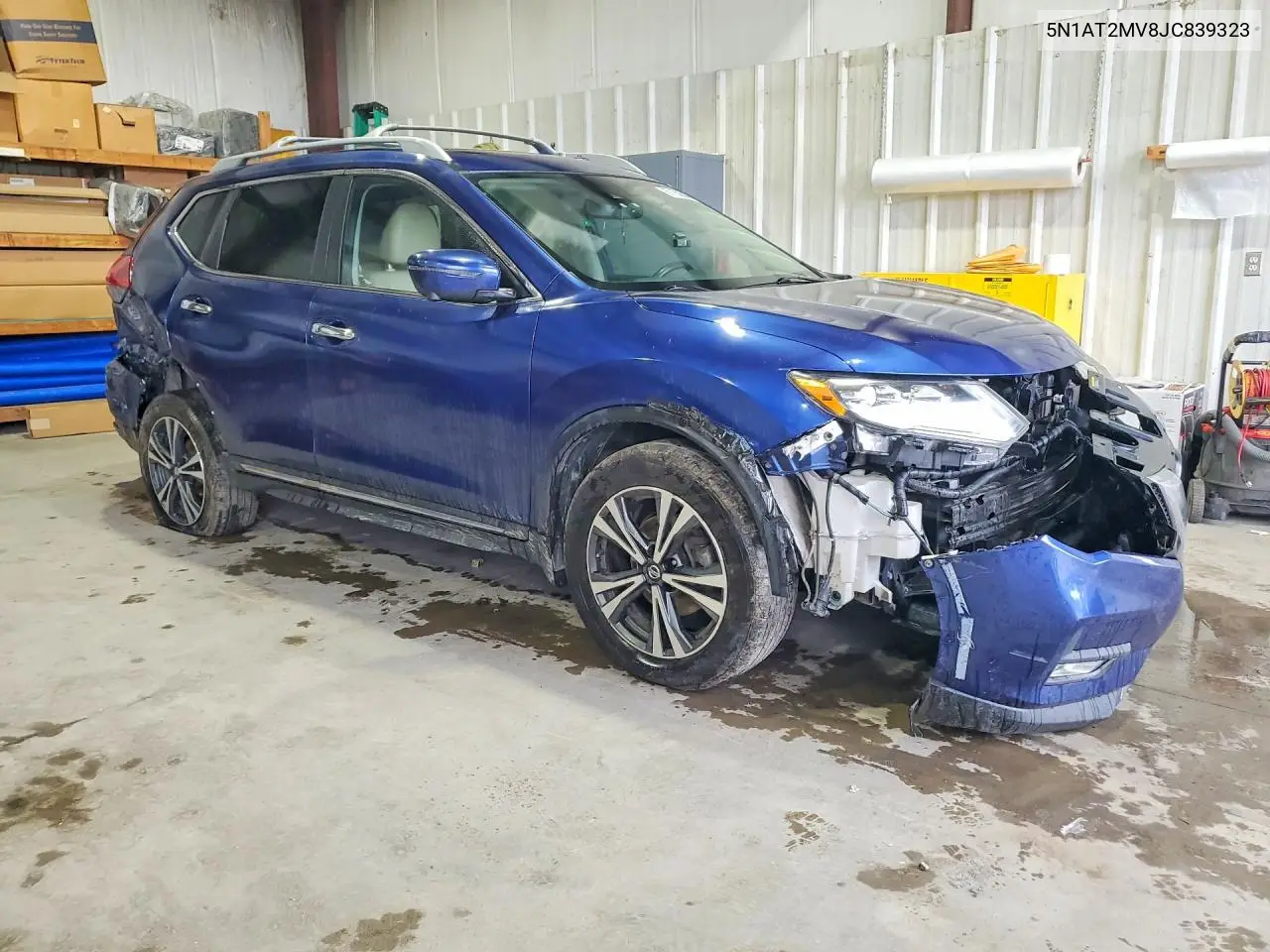 2018 NISSAN ROGUE VIN 5N1AT2MV8JC839323 — фото 4