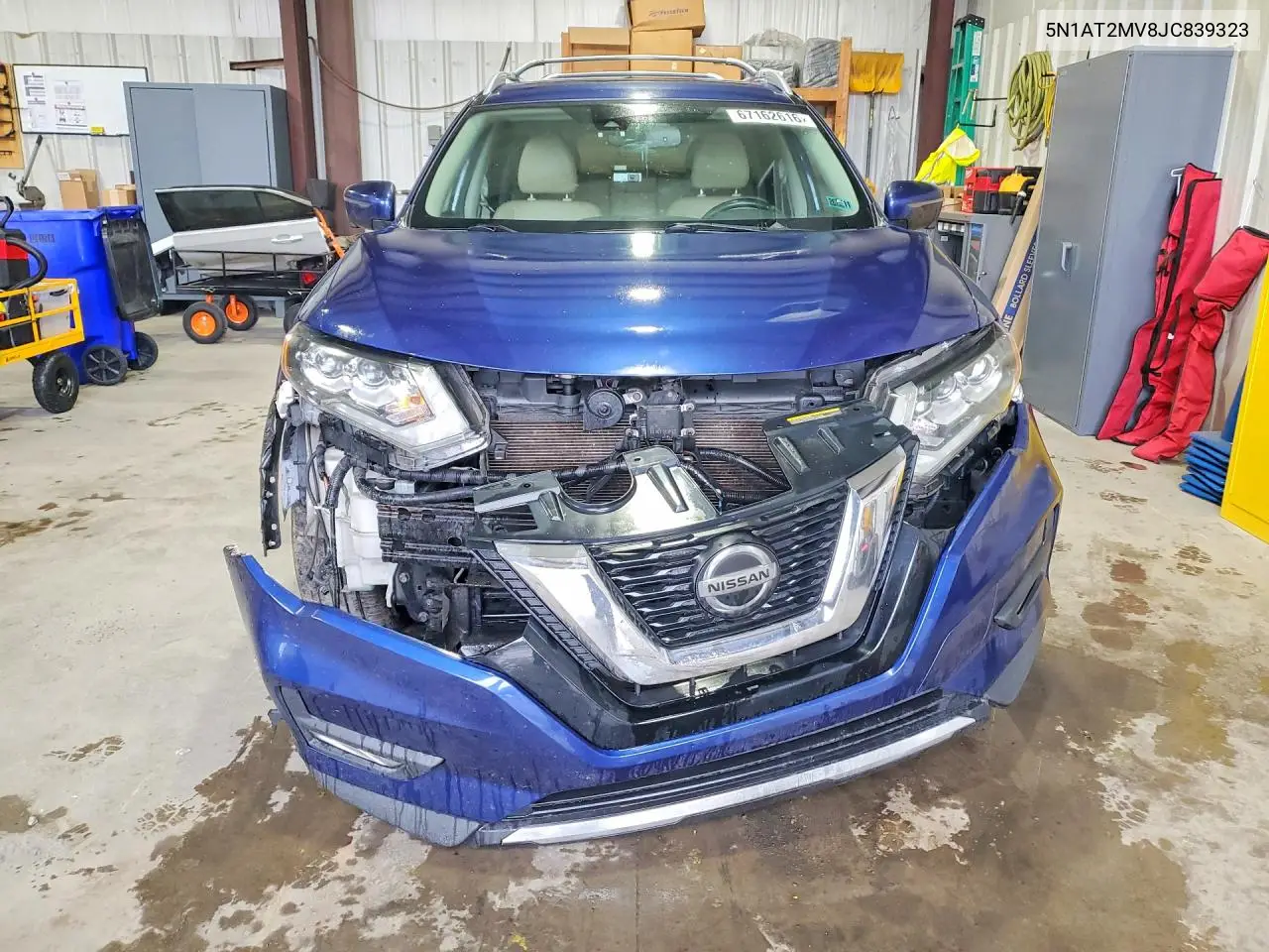 2018 NISSAN ROGUE VIN 5N1AT2MV8JC839323 — фото 5