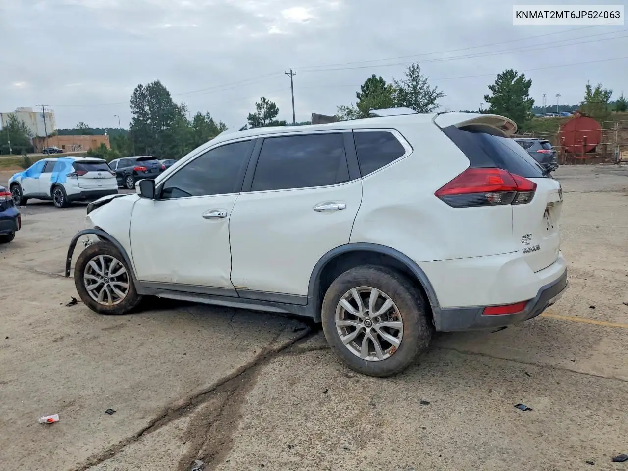 2018 NISSAN ROGUE VIN KNMAT2MT6JP524063 — фото 2