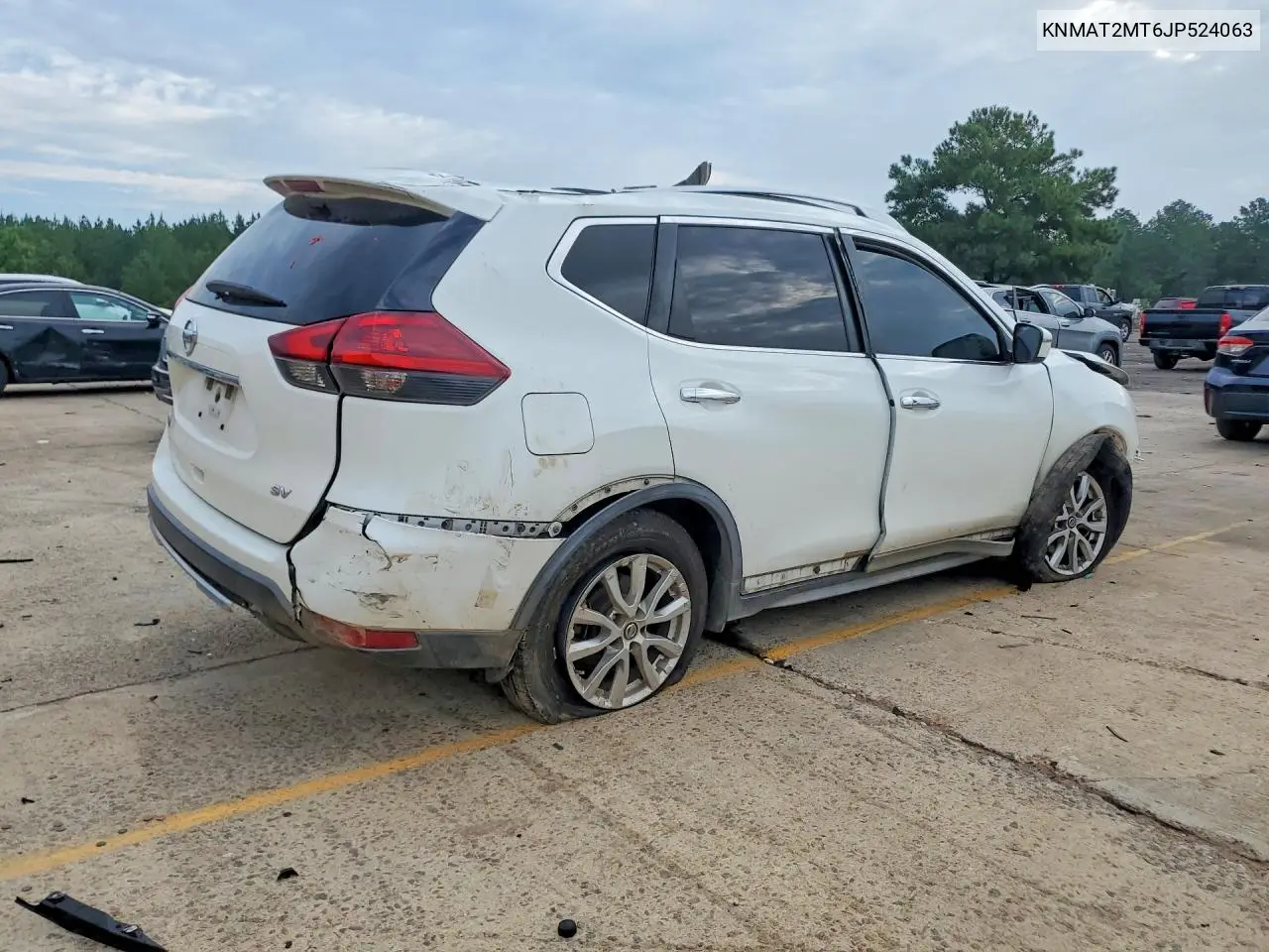 2018 NISSAN ROGUE VIN KNMAT2MT6JP524063 — фото 3