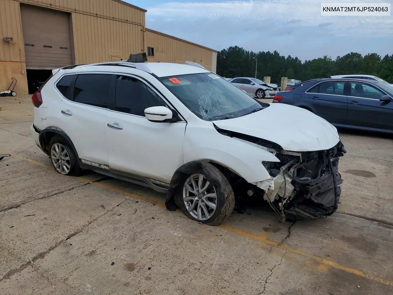 2018 NISSAN ROGUE VIN KNMAT2MT6JP524063 — фото 4