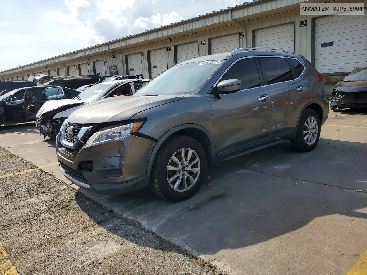 NISSAN ROGUE 2018, VIN KNMAT2MT8JP516904