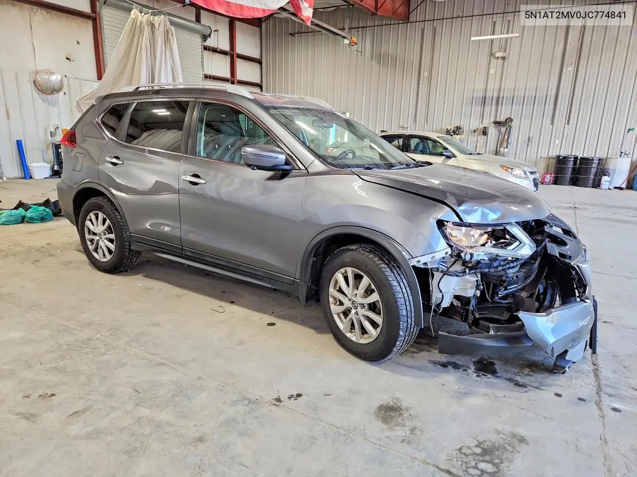 2018 NISSAN ROGUE VIN 5N1AT2MV0JC774841 — фото 4