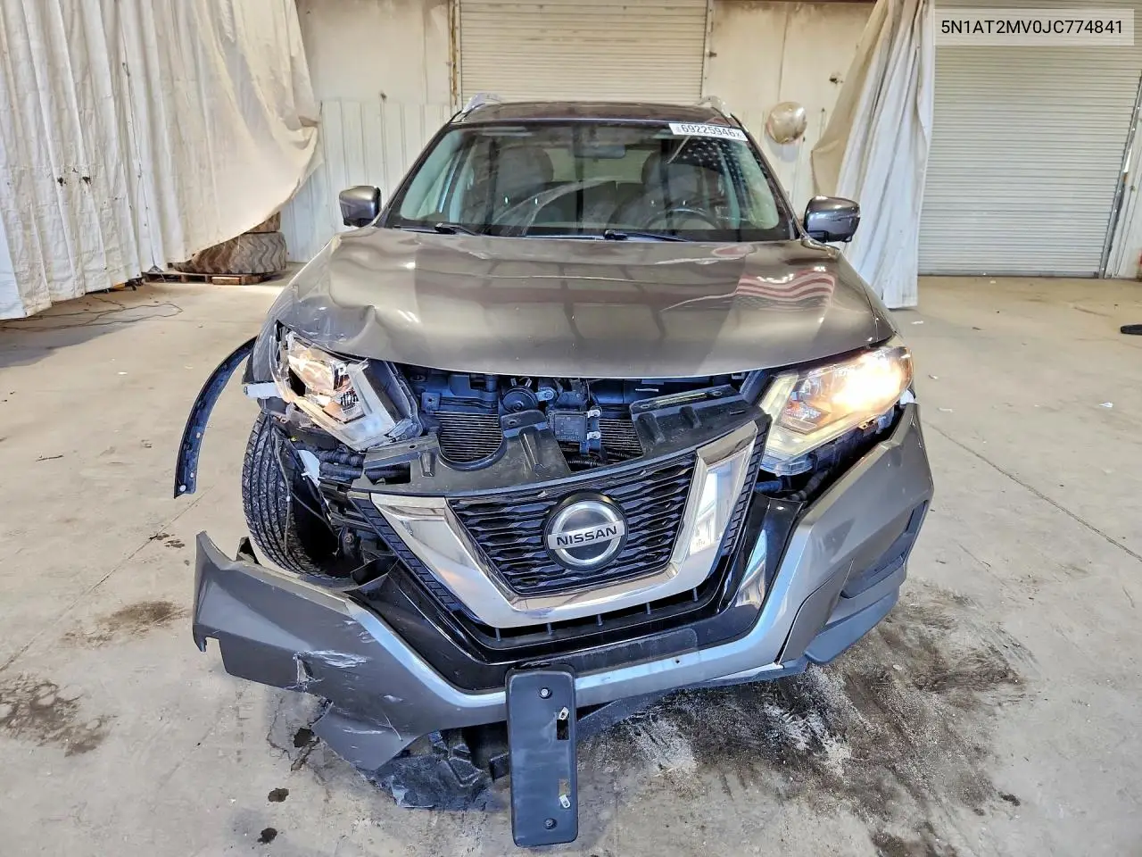 2018 NISSAN ROGUE VIN 5N1AT2MV0JC774841 — фото 5