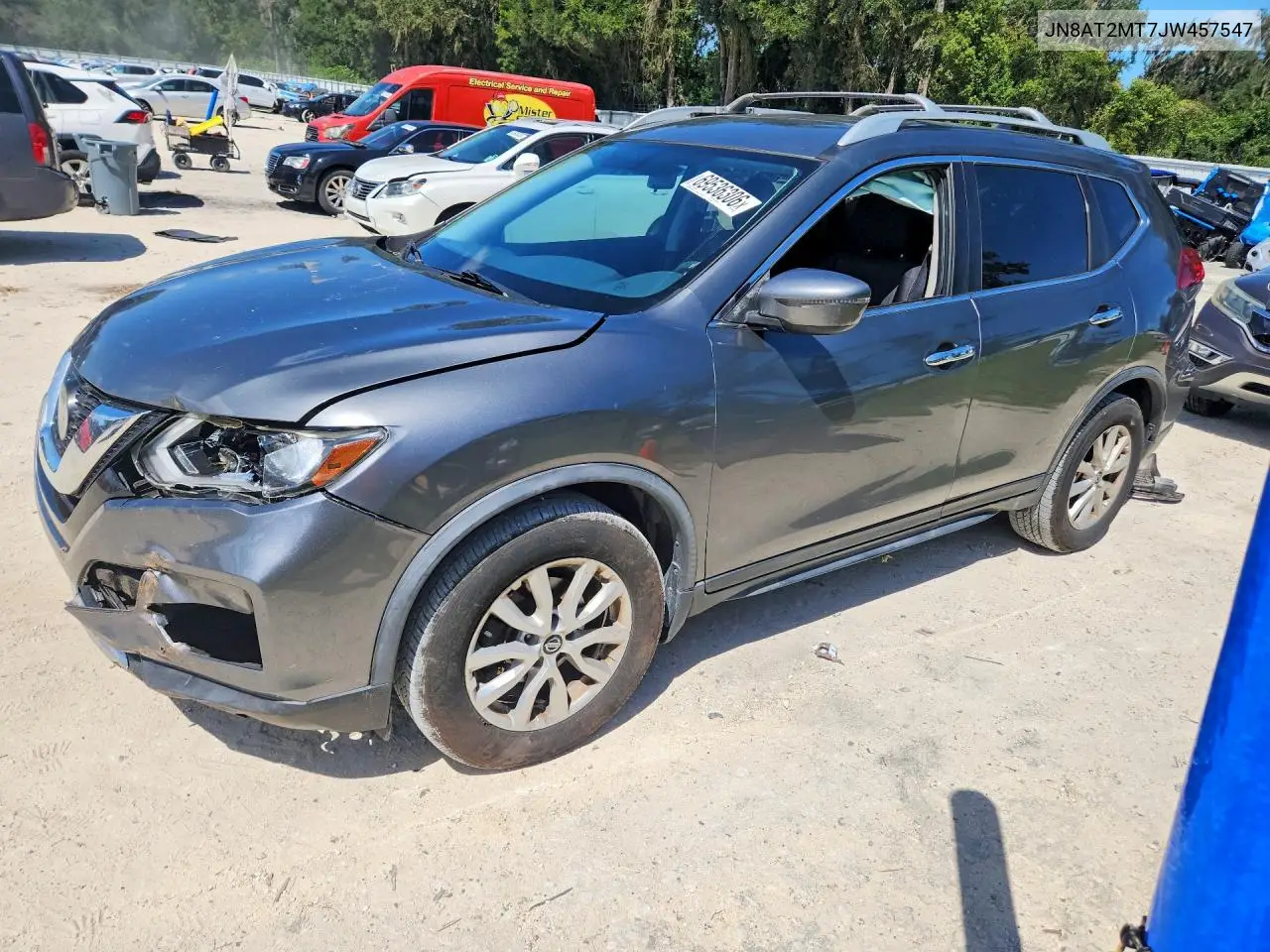 NISSAN ROGUE 2018, VIN JN8AT2MT7JW457547