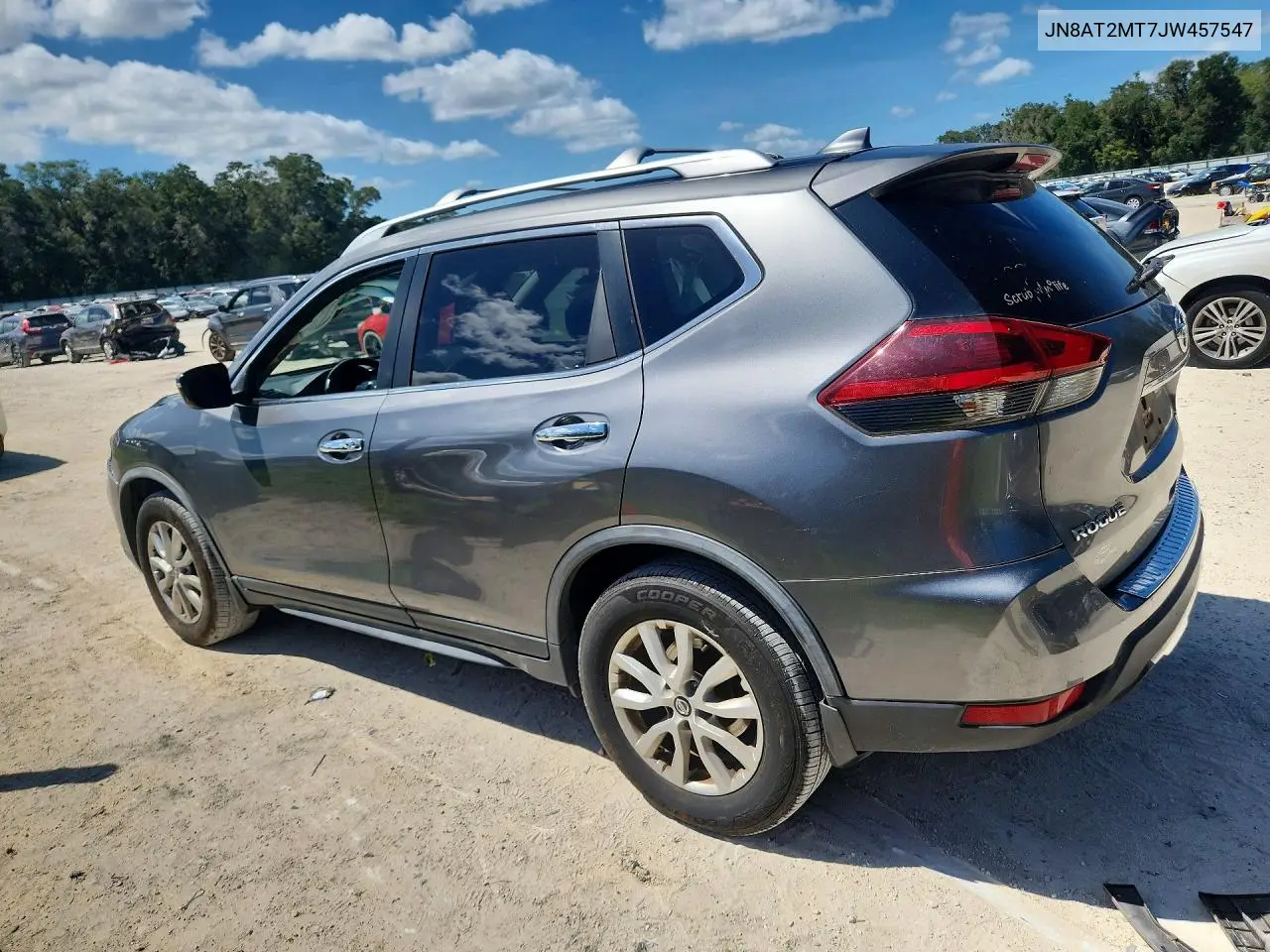 2018 NISSAN ROGUE VIN JN8AT2MT7JW457547 — фото 2