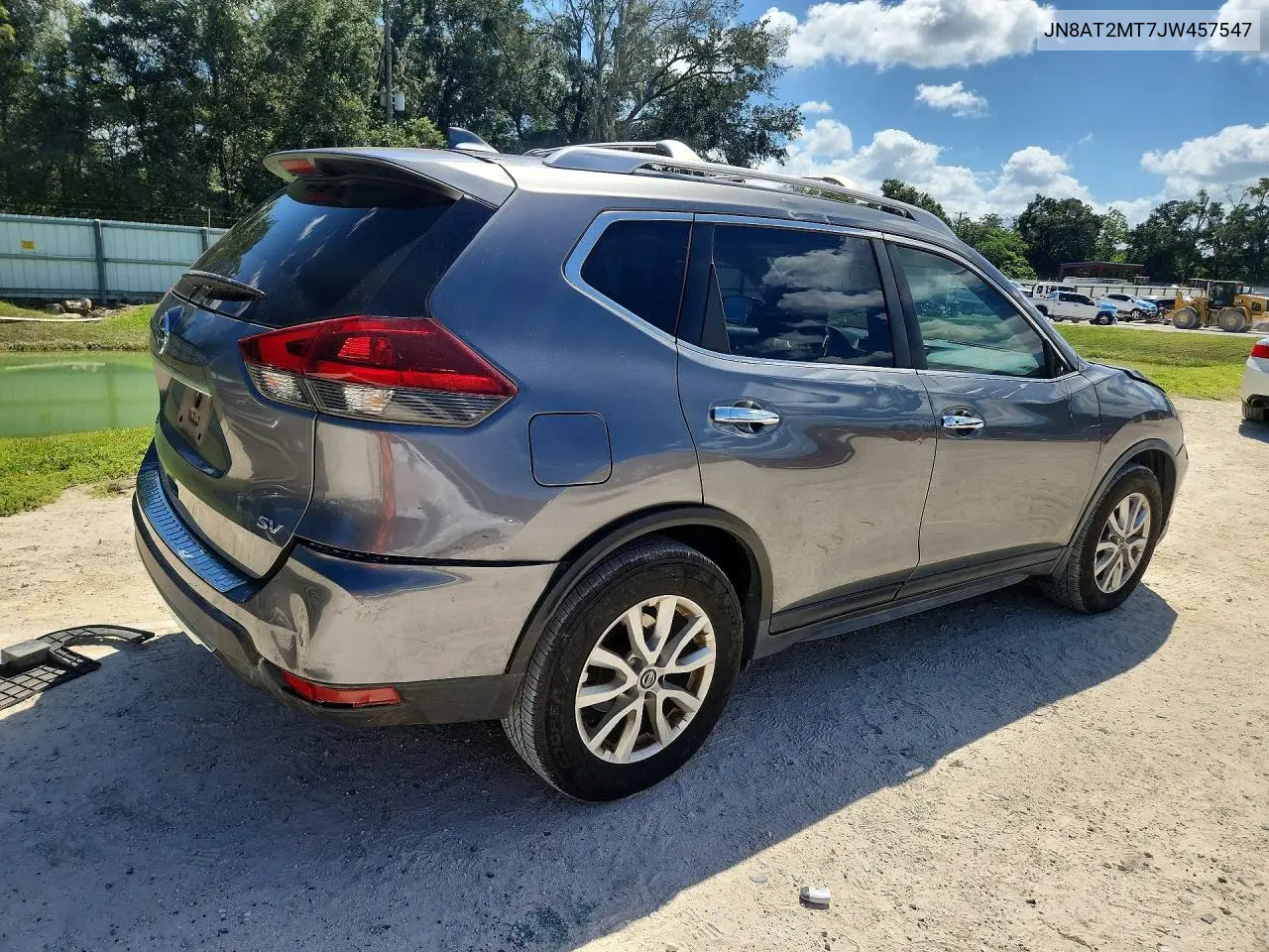 2018 NISSAN ROGUE VIN JN8AT2MT7JW457547 — фото 3