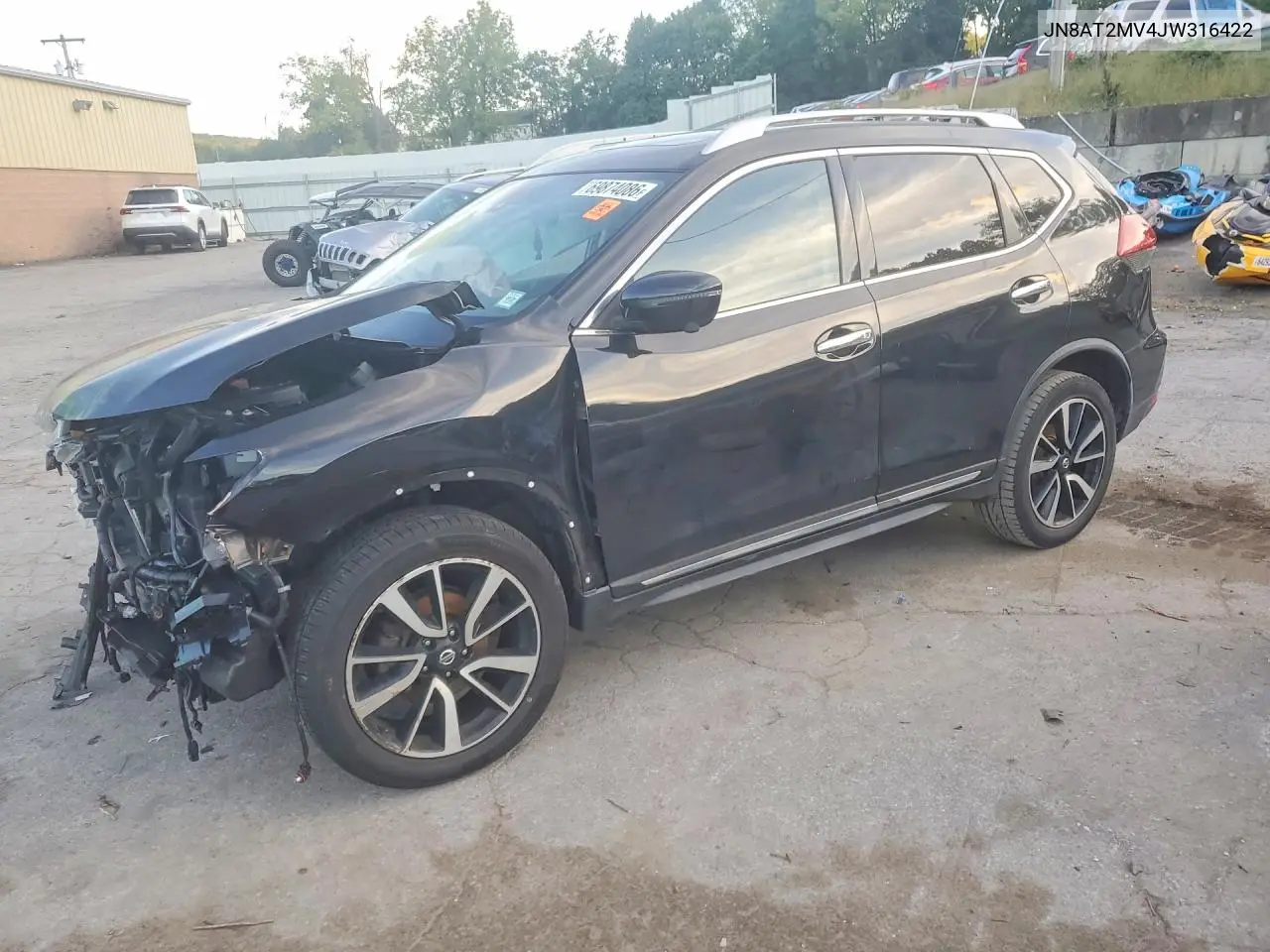 NISSAN ROGUE 2018, VIN JN8AT2MV4JW316422