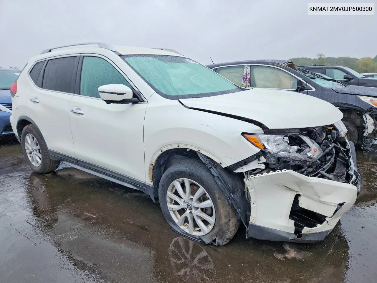 2018 NISSAN ROGUE VIN KNMAT2MV0JP600300 — фото 4