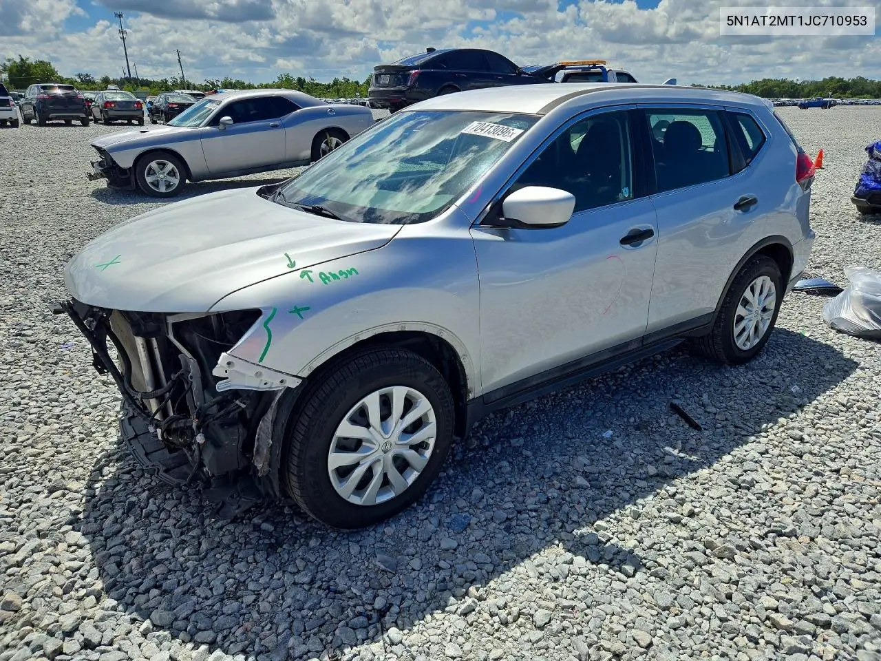 NISSAN ROGUE 2018, VIN 5N1AT2MT1JC710953