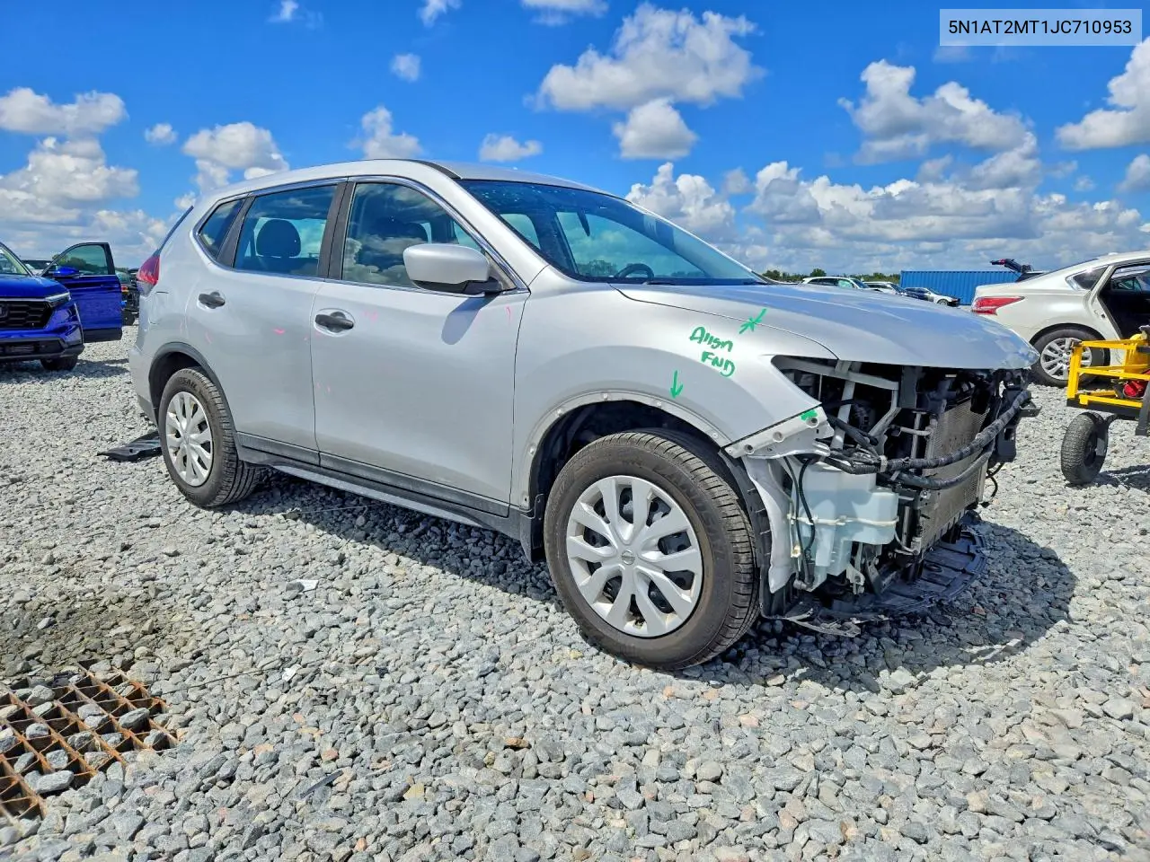 2018 NISSAN ROGUE VIN 5N1AT2MT1JC710953 — фото 4
