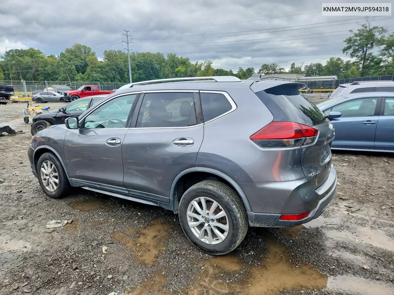 2018 NISSAN ROGUE VIN KNMAT2MV9JP594318 — фото 2