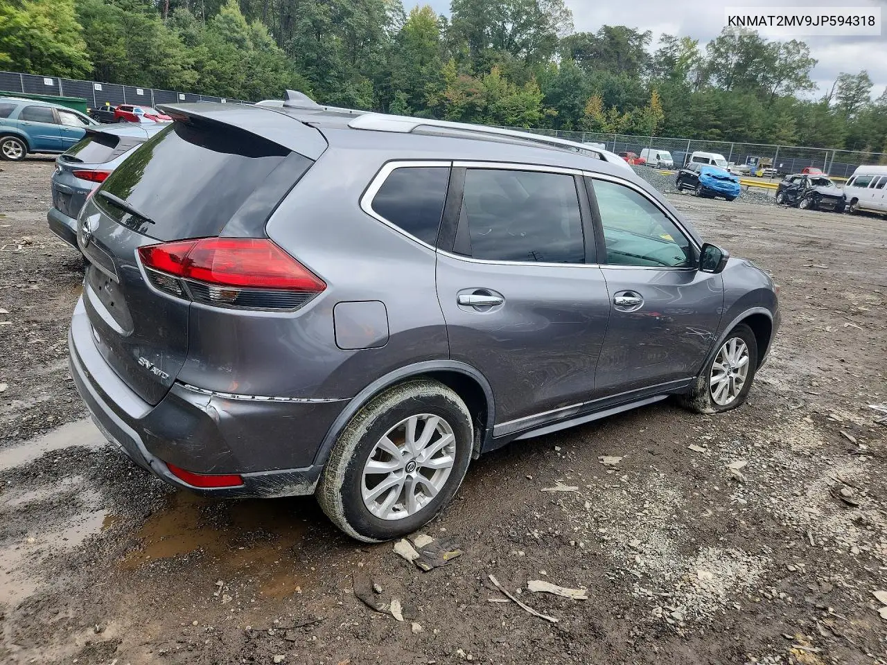 2018 NISSAN ROGUE VIN KNMAT2MV9JP594318 — фото 3