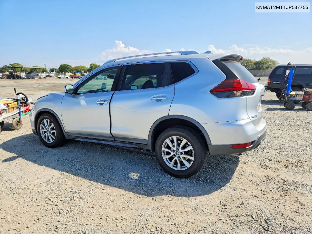 2018 NISSAN ROGUE VIN KNMAT2MT1JP537755 — фото 2