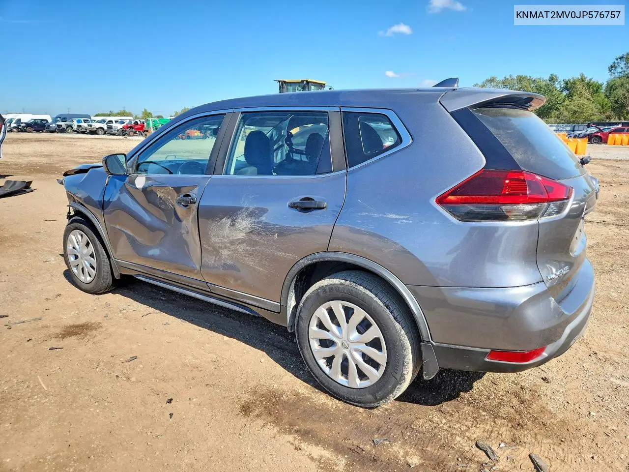2018 NISSAN ROGUE VIN KNMAT2MV0JP576757 — фото 2