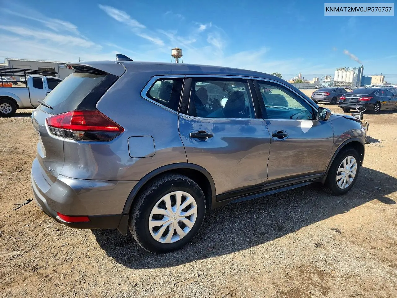 2018 NISSAN ROGUE VIN KNMAT2MV0JP576757 — фото 3