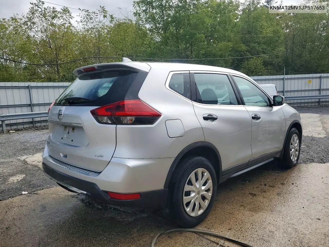 2018 NISSAN ROGUE VIN KNMAT2MV1JP517653 — фото 3