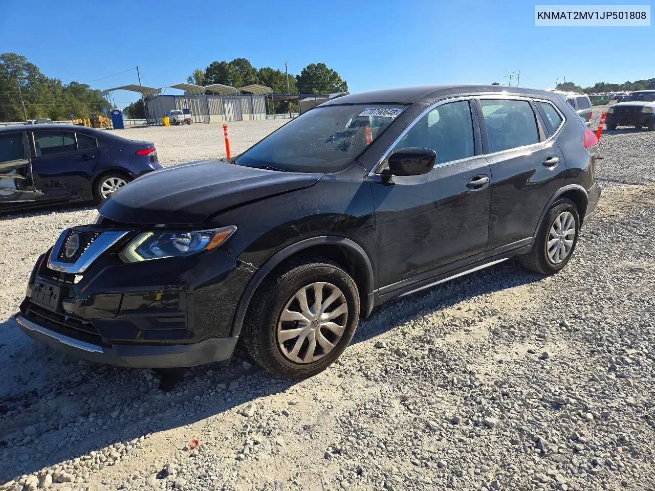 NISSAN ROGUE 2018, VIN KNMAT2MV1JP501808