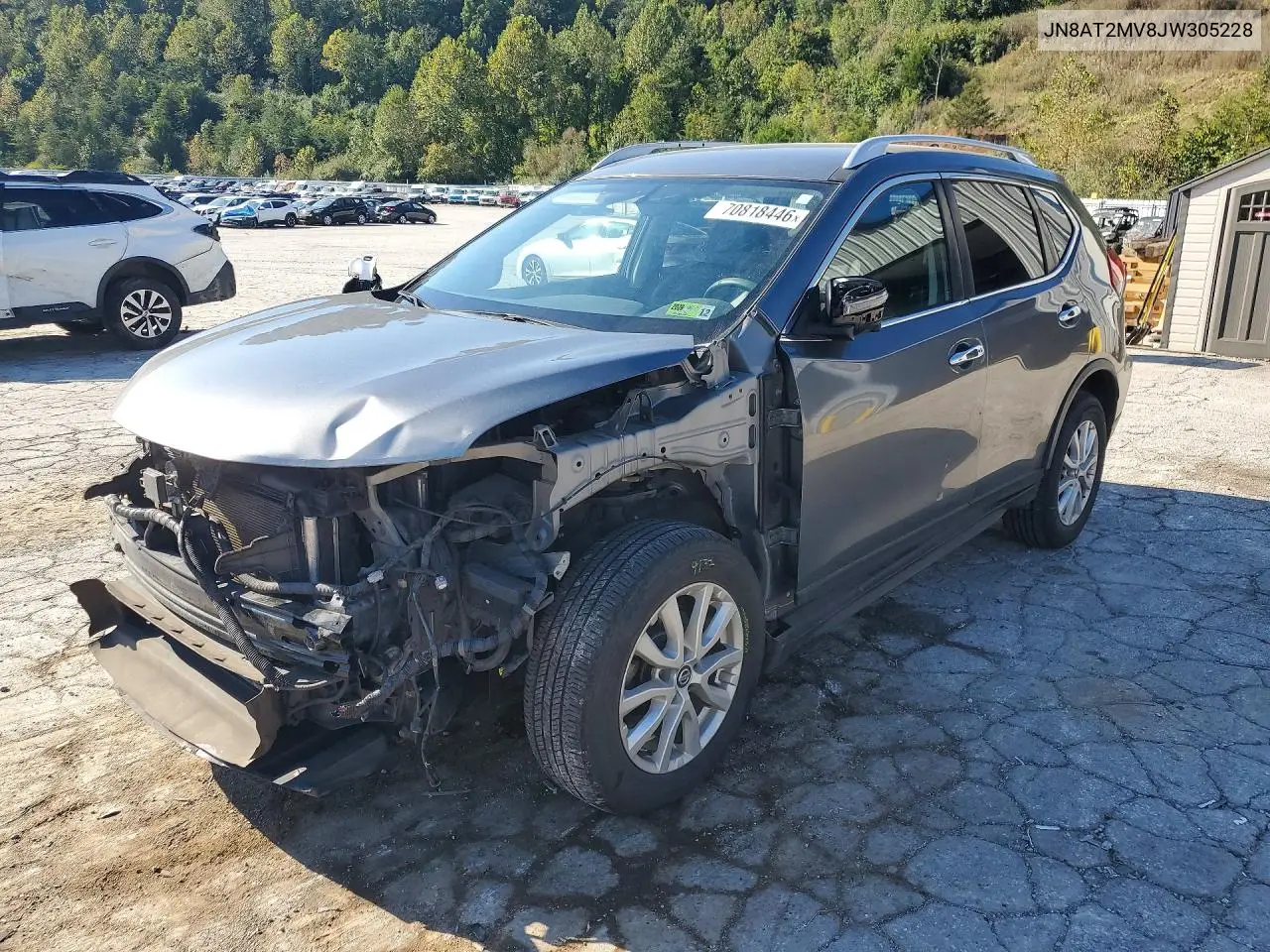 NISSAN ROGUE 2018, VIN JN8AT2MV8JW305228