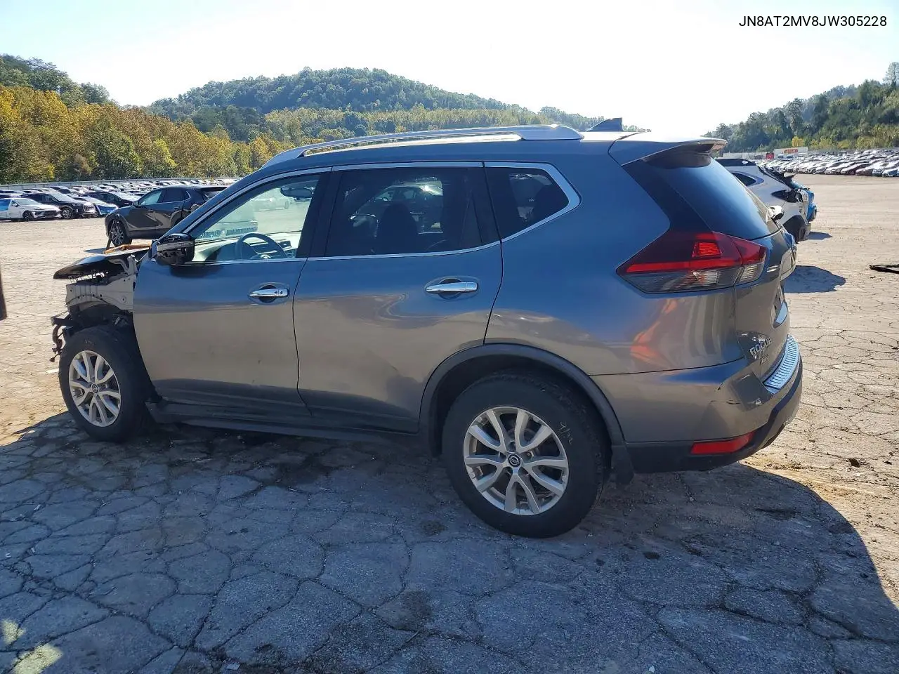 2018 NISSAN ROGUE VIN JN8AT2MV8JW305228 — фото 2