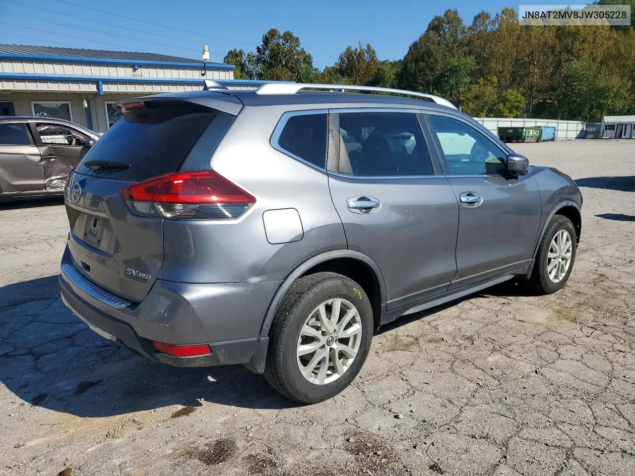 2018 NISSAN ROGUE VIN JN8AT2MV8JW305228 — фото 3