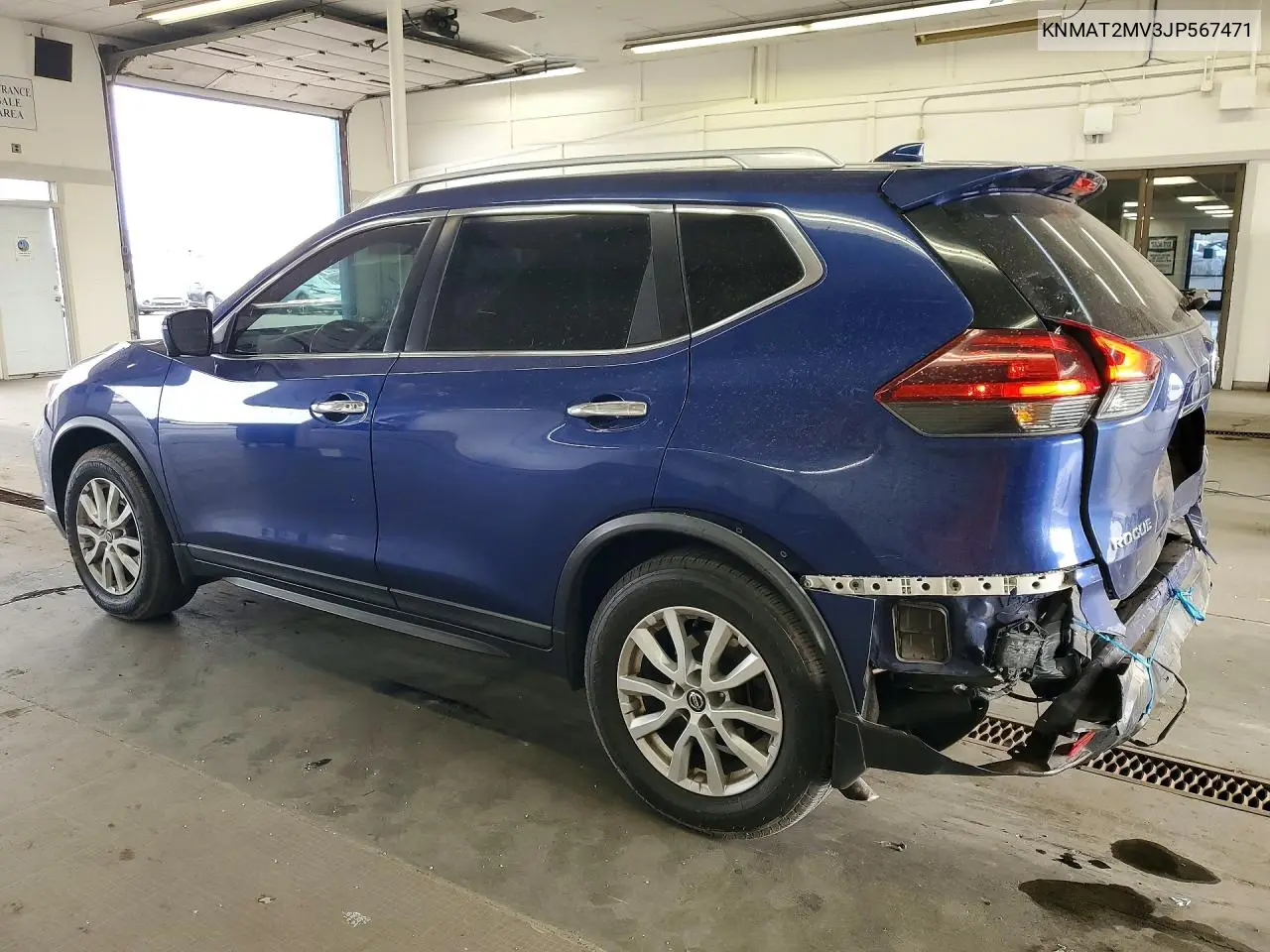 2018 NISSAN ROGUE VIN KNMAT2MV3JP567471 — фото 2