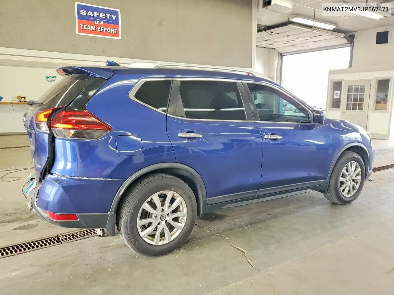 2018 NISSAN ROGUE VIN KNMAT2MV3JP567471 — фото 3