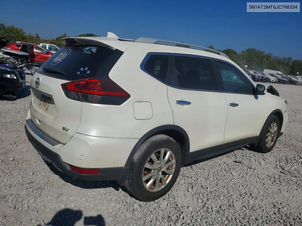 2018 NISSAN ROGUE VIN 5N1AT2MT6JC798334 — фото 3