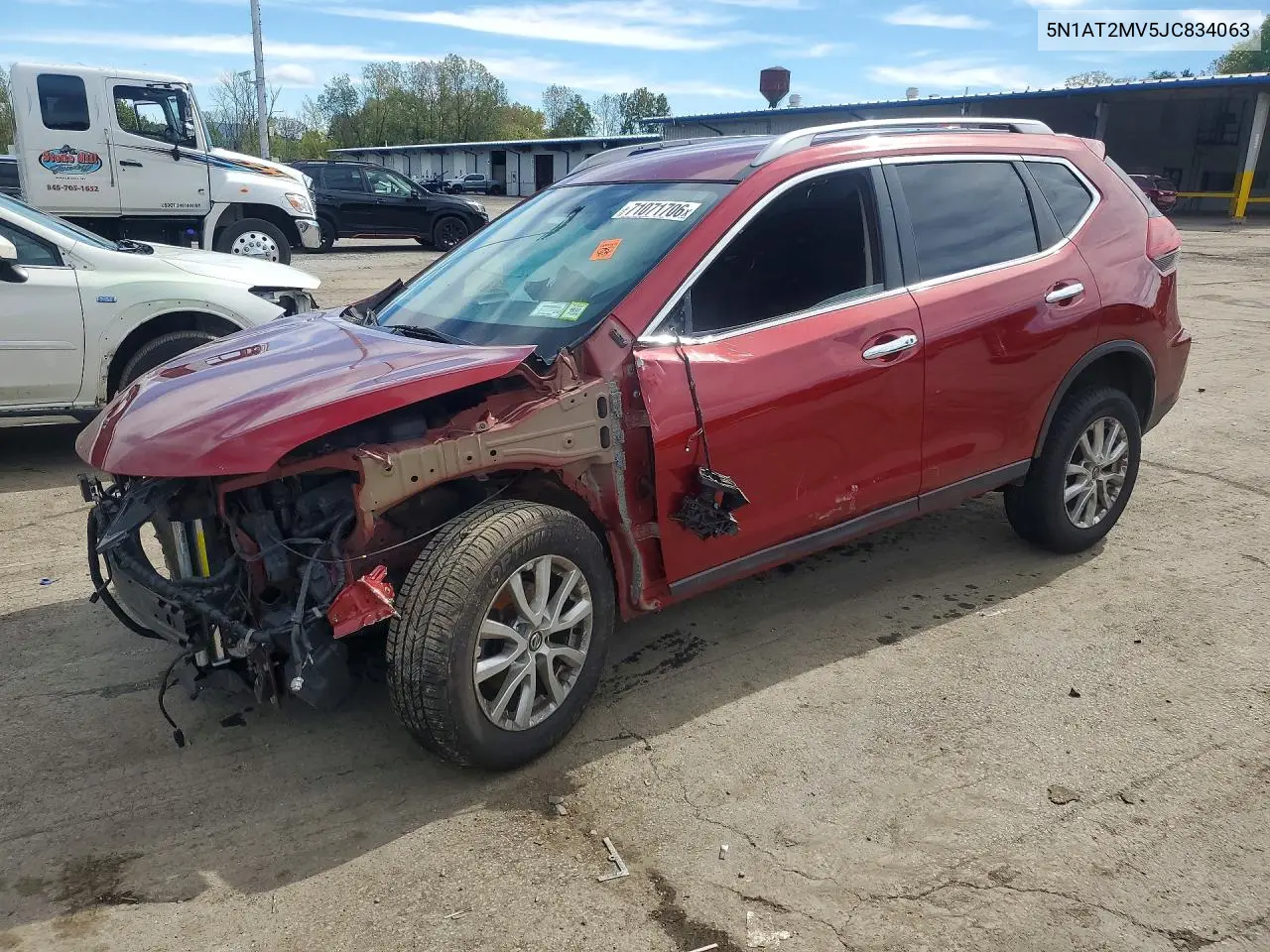NISSAN ROGUE 2018, VIN 5N1AT2MV5JC834063