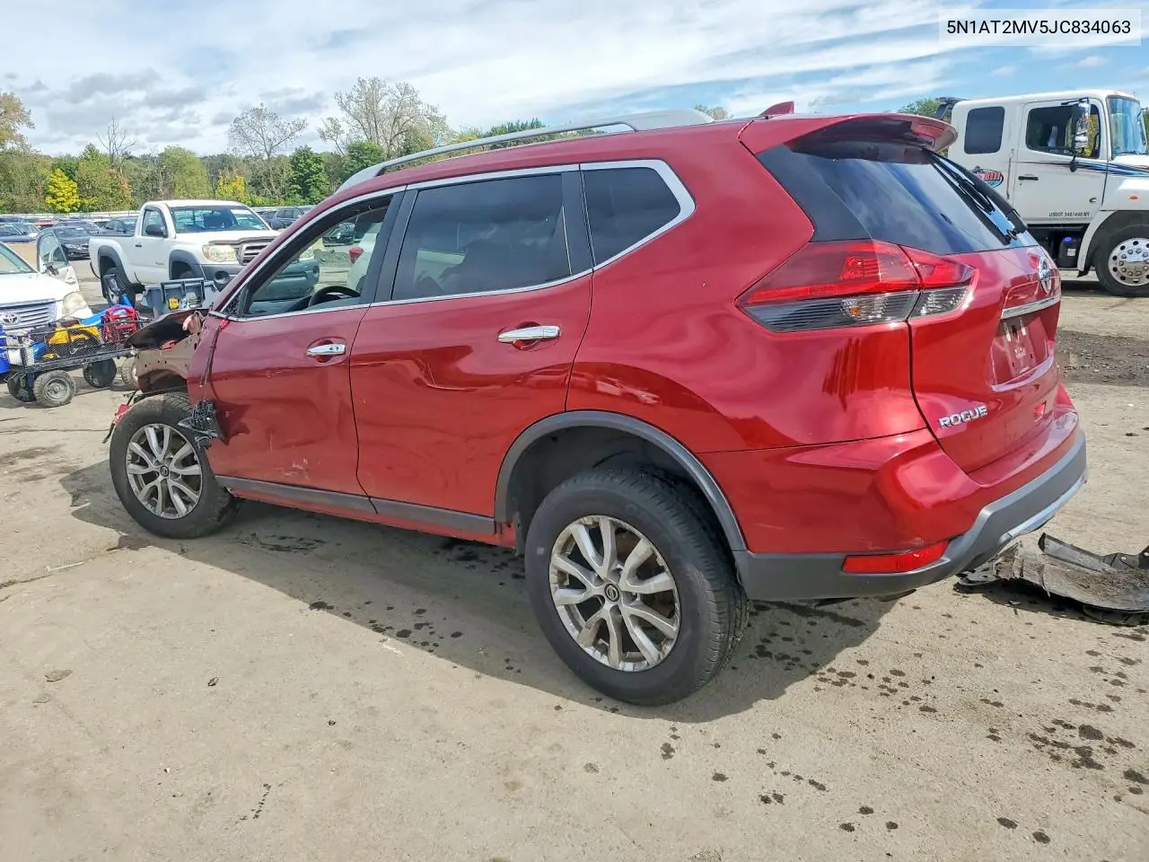 2018 NISSAN ROGUE VIN 5N1AT2MV5JC834063 — фото 2