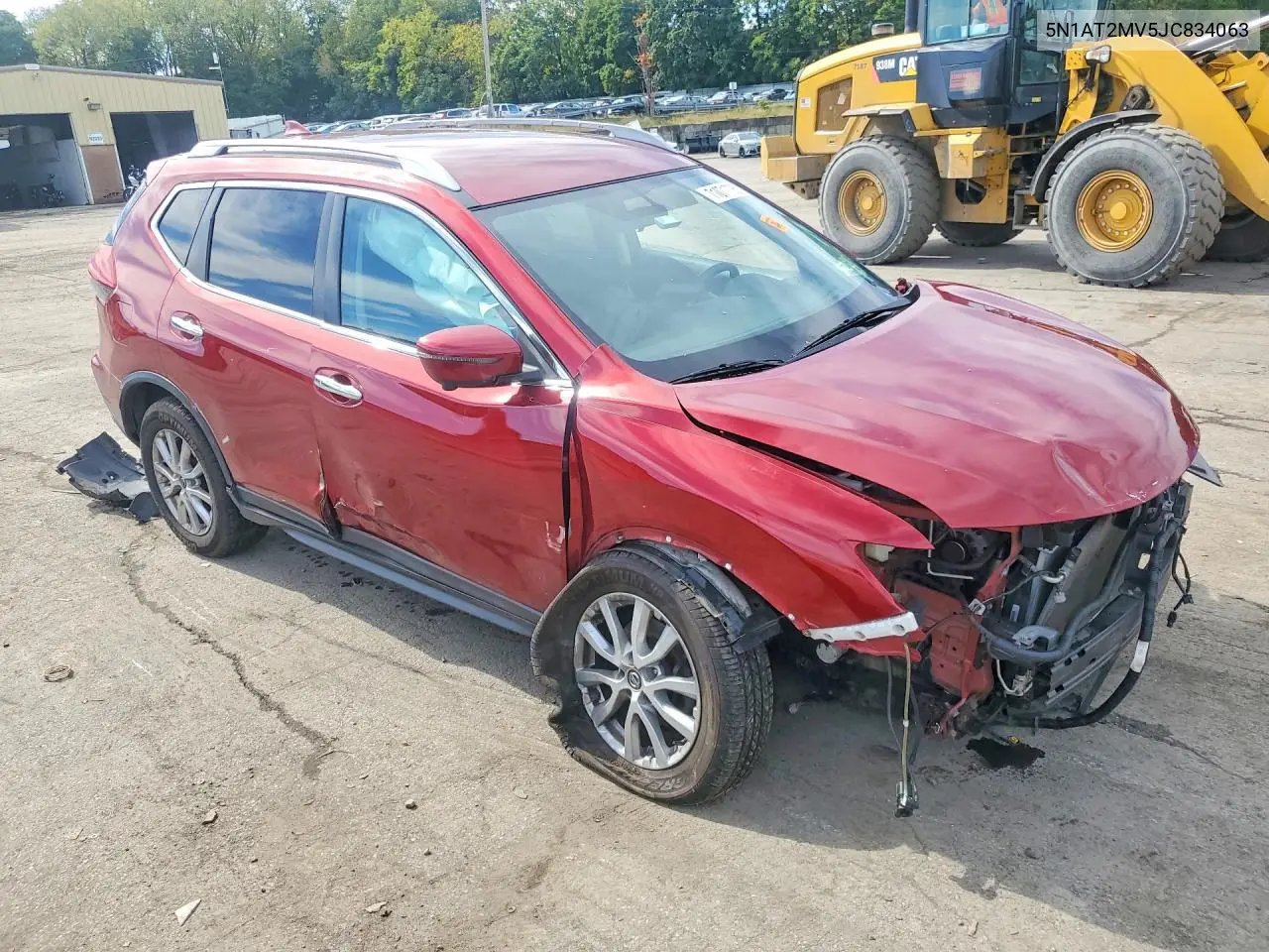 2018 NISSAN ROGUE VIN 5N1AT2MV5JC834063 — фото 4
