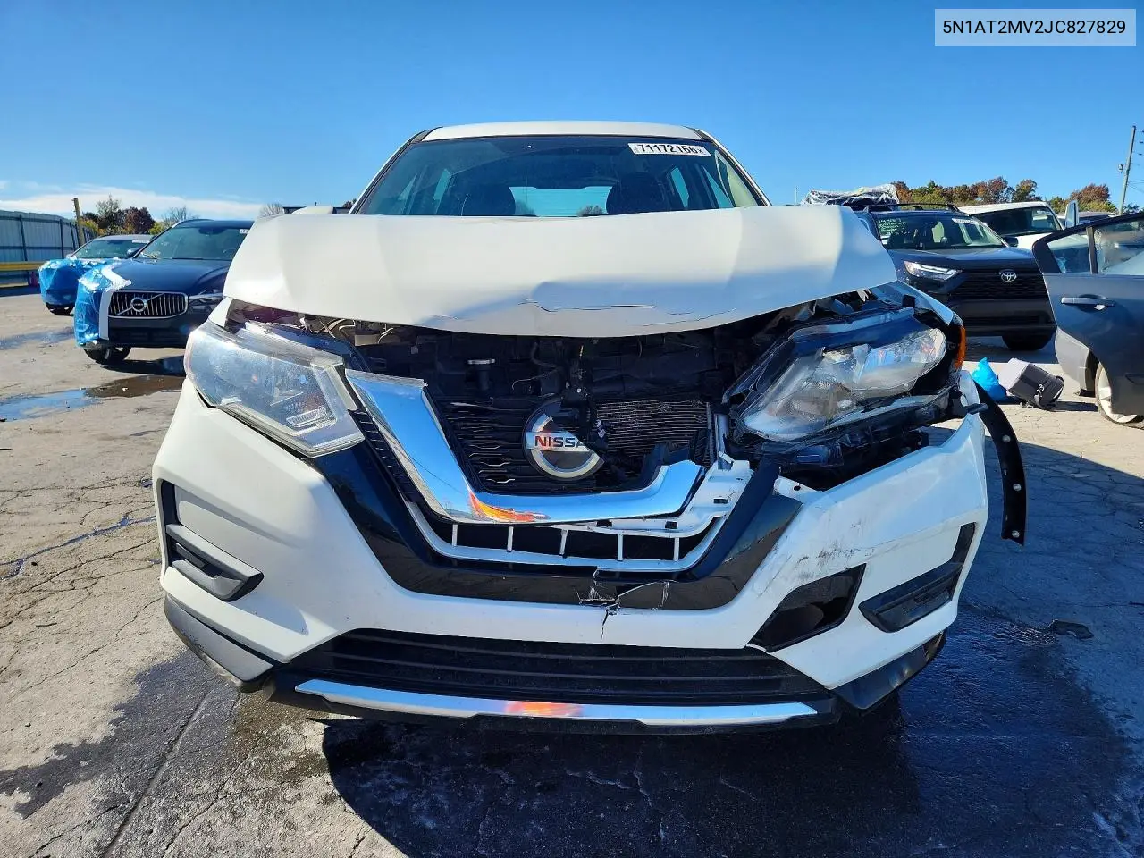 2018 NISSAN ROGUE VIN 5N1AT2MV2JC827829 — фото 5