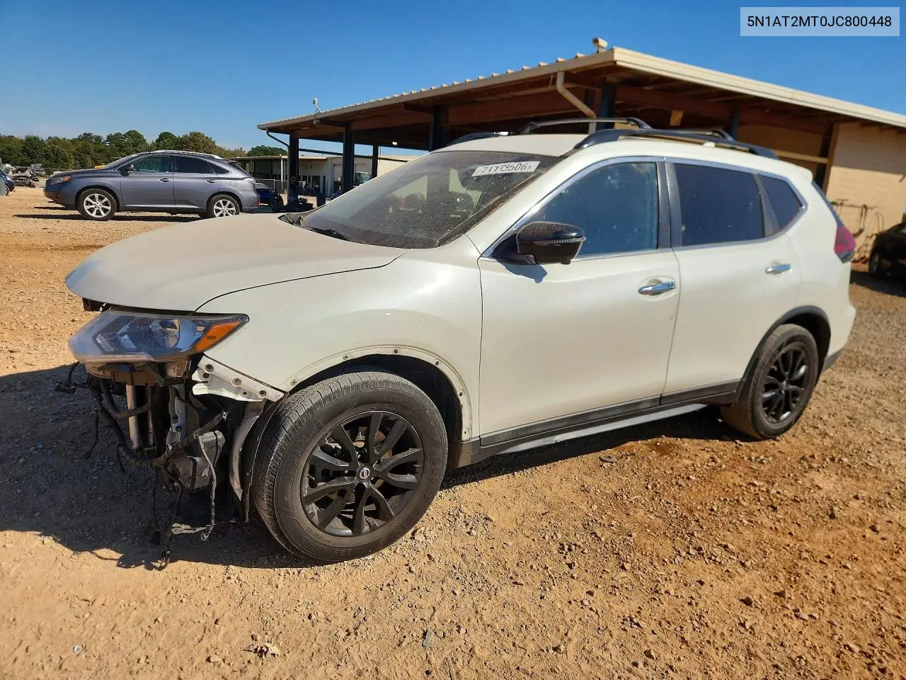 NISSAN ROGUE 2018, VIN 5N1AT2MT0JC800448